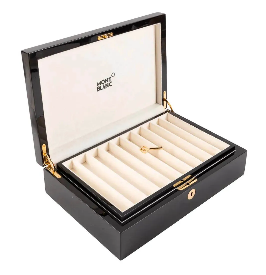 Montblanc Patron of Art 20-Pen Display Case/Box with Black Lacquer Finish