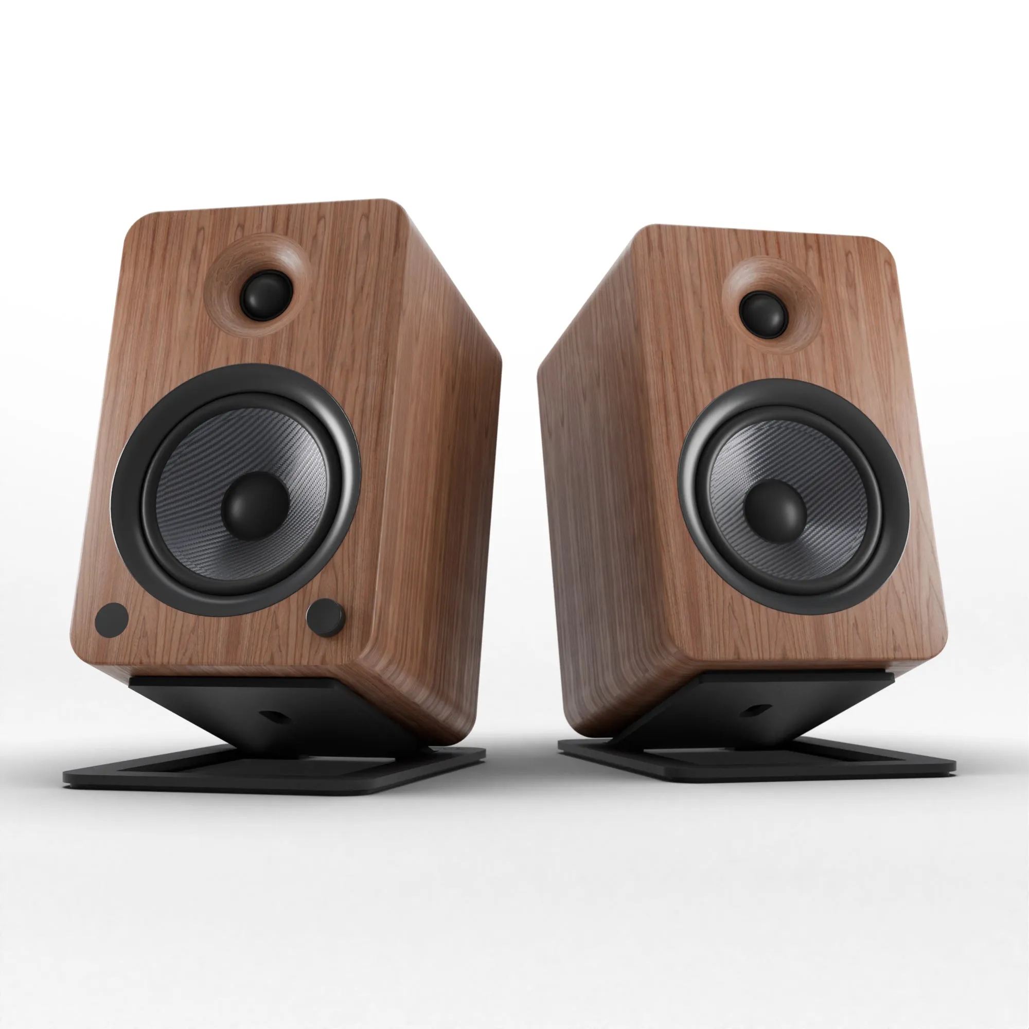 200W Bluetooth Bookshelf Speakers with Stands & Phono, Kanto