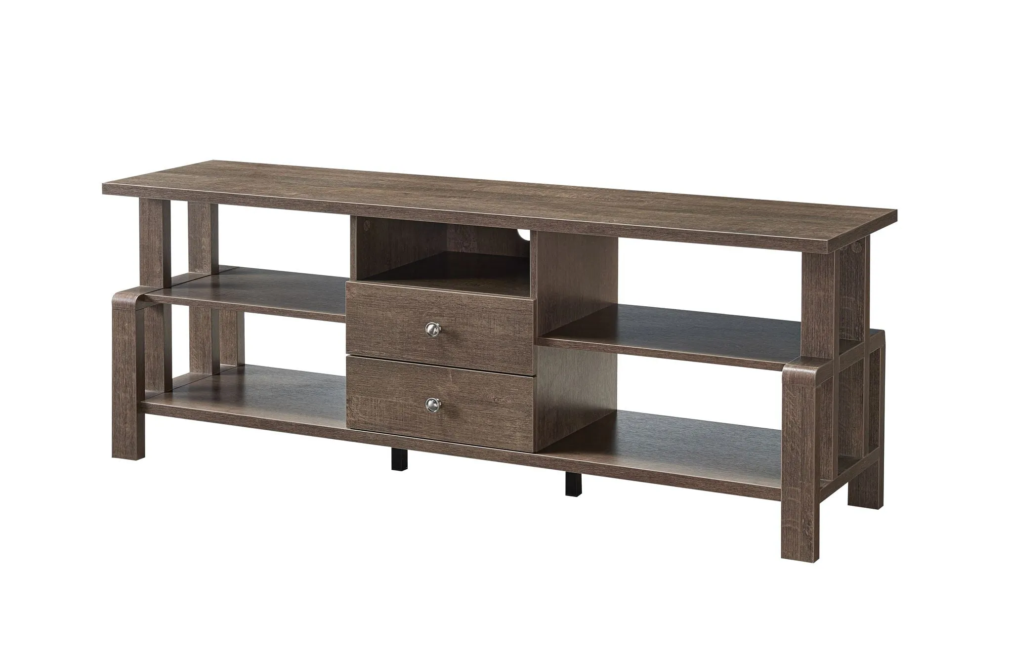 60'' Tv Stand - Walnut Oak