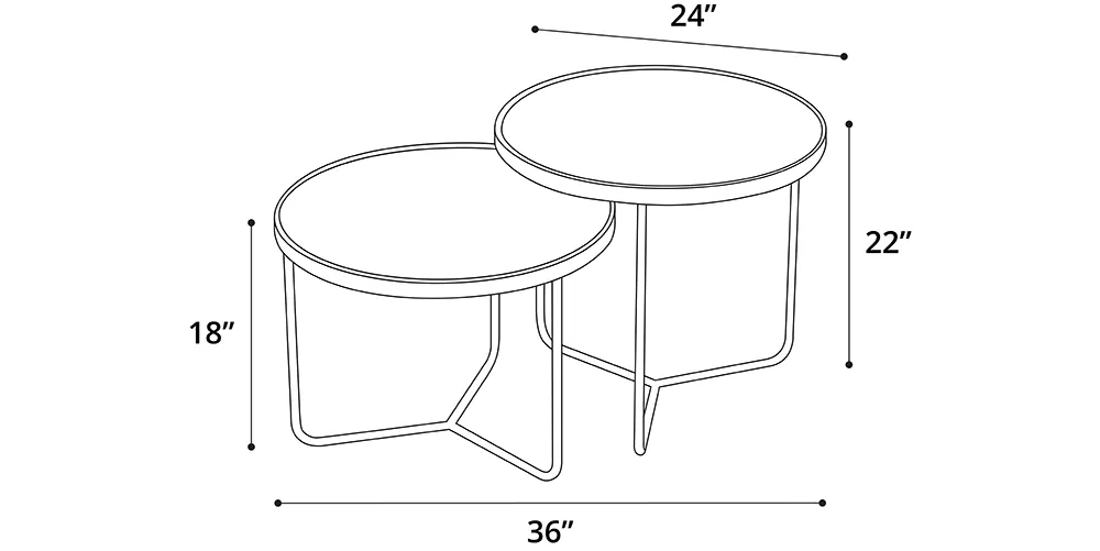 Adelphi Nesting Side Tables