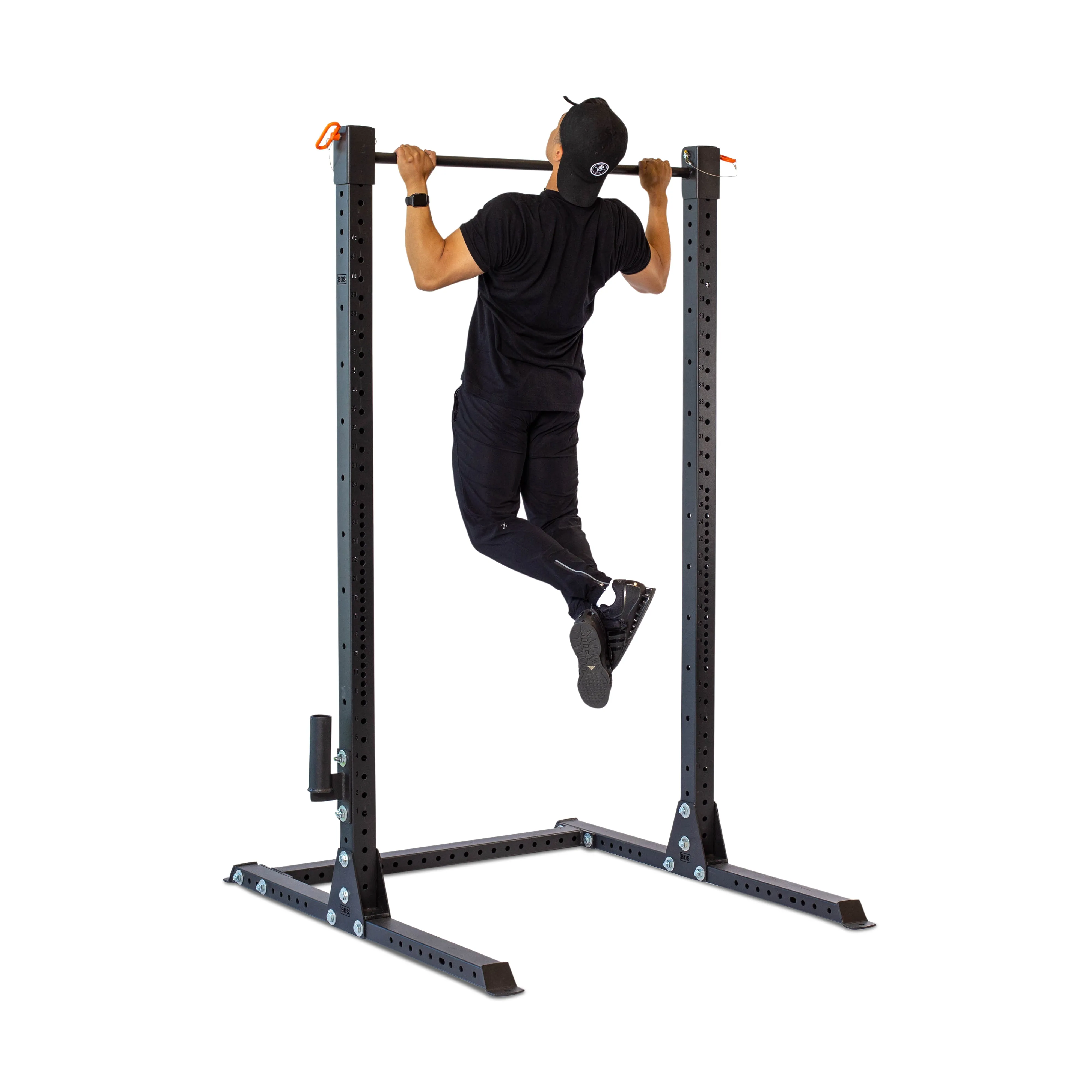 Adjustable Pull-up Bar Rack Attachment