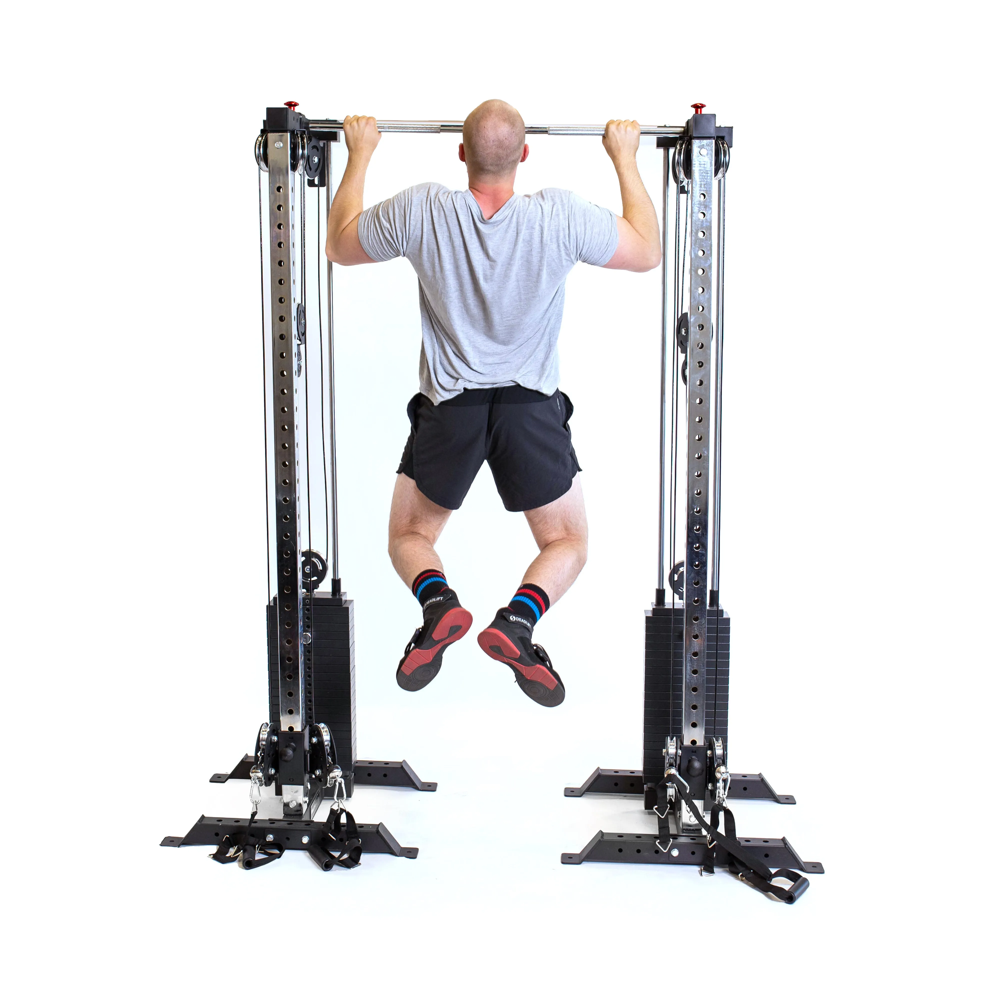 Adjustable Pull-up Bar Rack Attachment