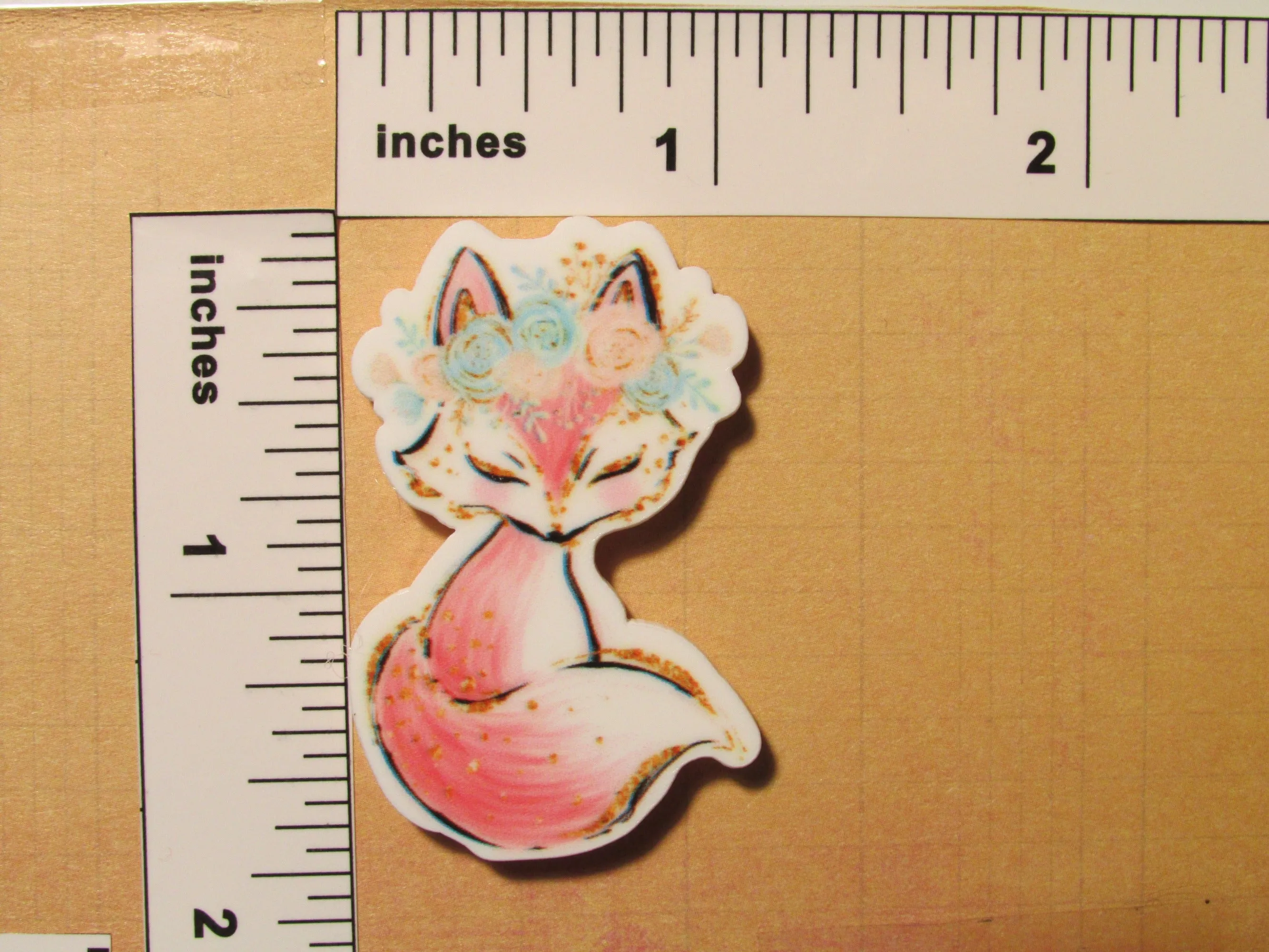 Adorable Fox Needle Minder, Cover Minder, Magnet