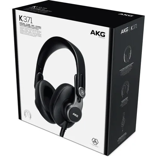 AKG K371 Over-Ear Oval Closed-Back Studio Headphones