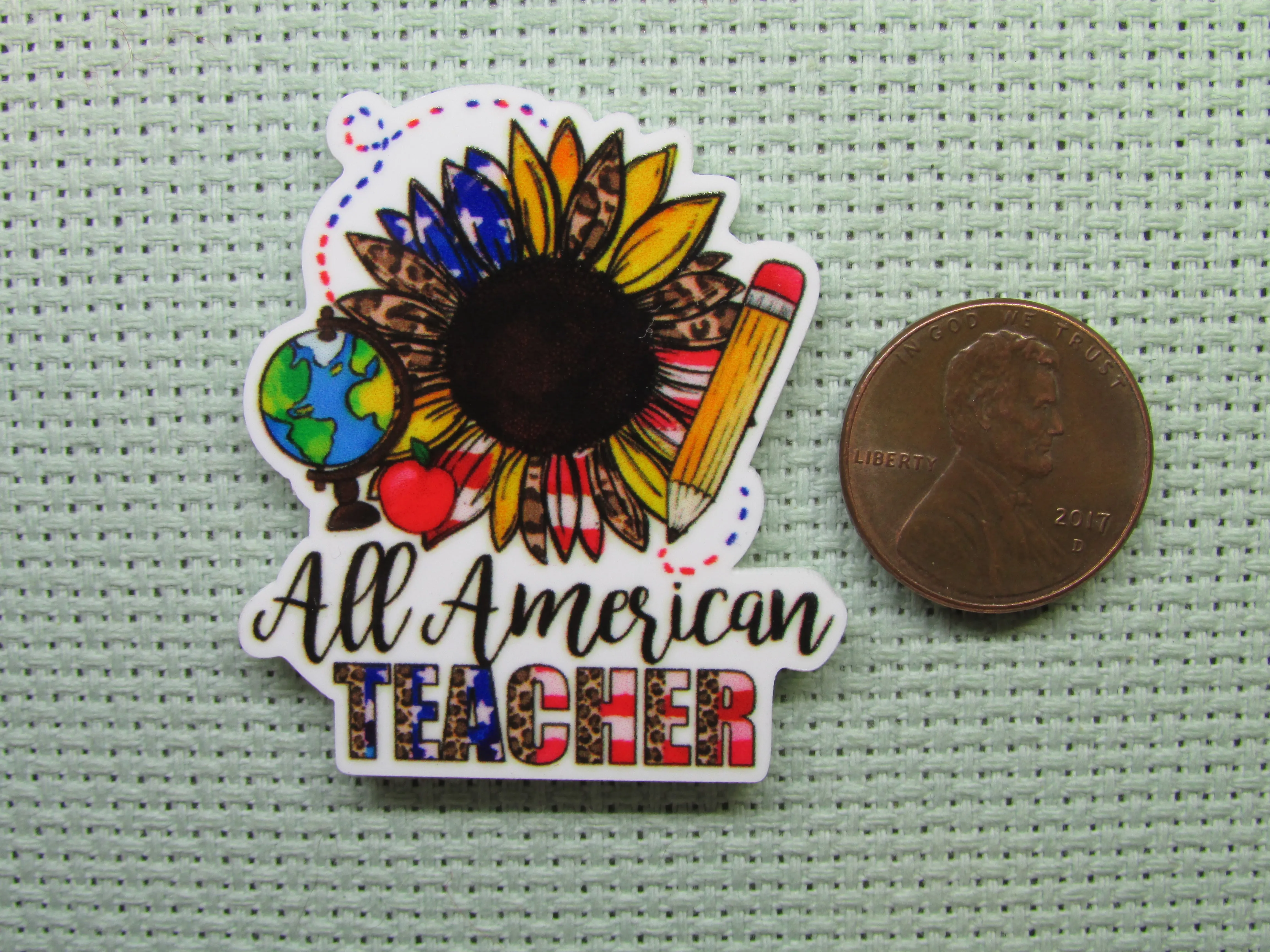 All American Teacher Needle Minder, Cover Minder, Magnet