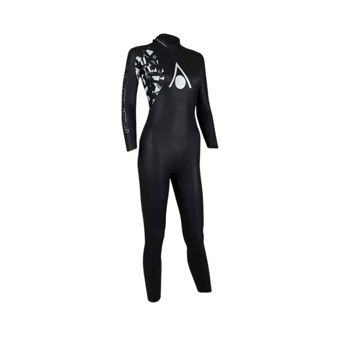 Aqua Sphere Pursuit V3 Wetsuit Black White Woman