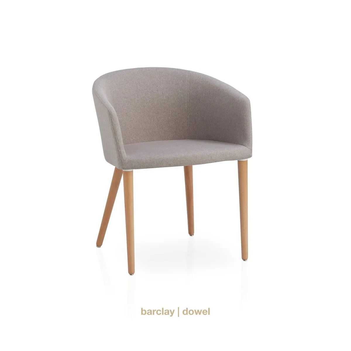 B&T Barclay Chair - 4 Legs - Wood