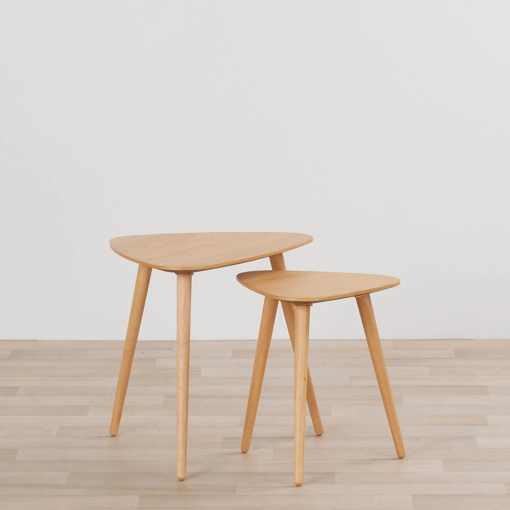 Barber Nest Tables - Oak - 2pc