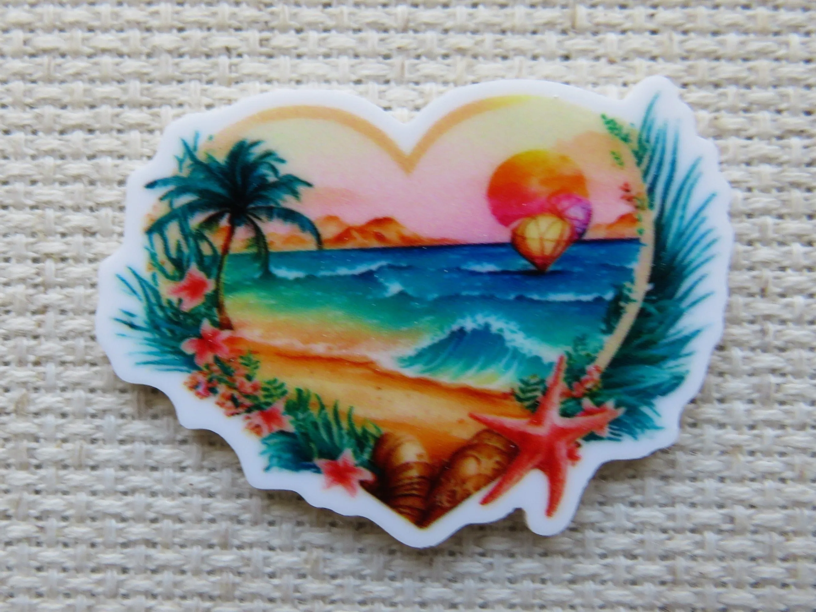 Beach Love Needle Minder, Cover Minder, Magnet