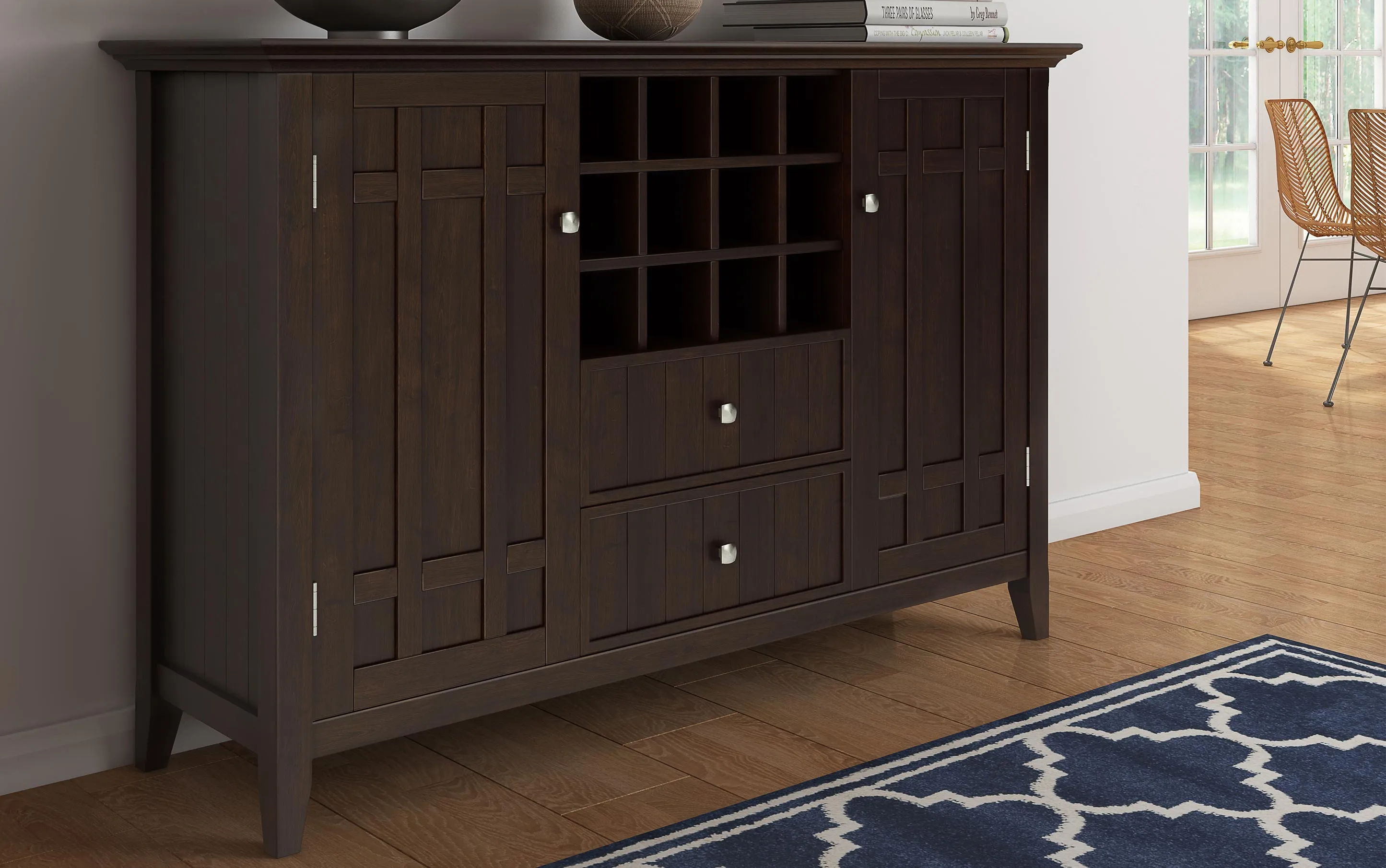 Bedford Sideboard Buffet and Wine Rack