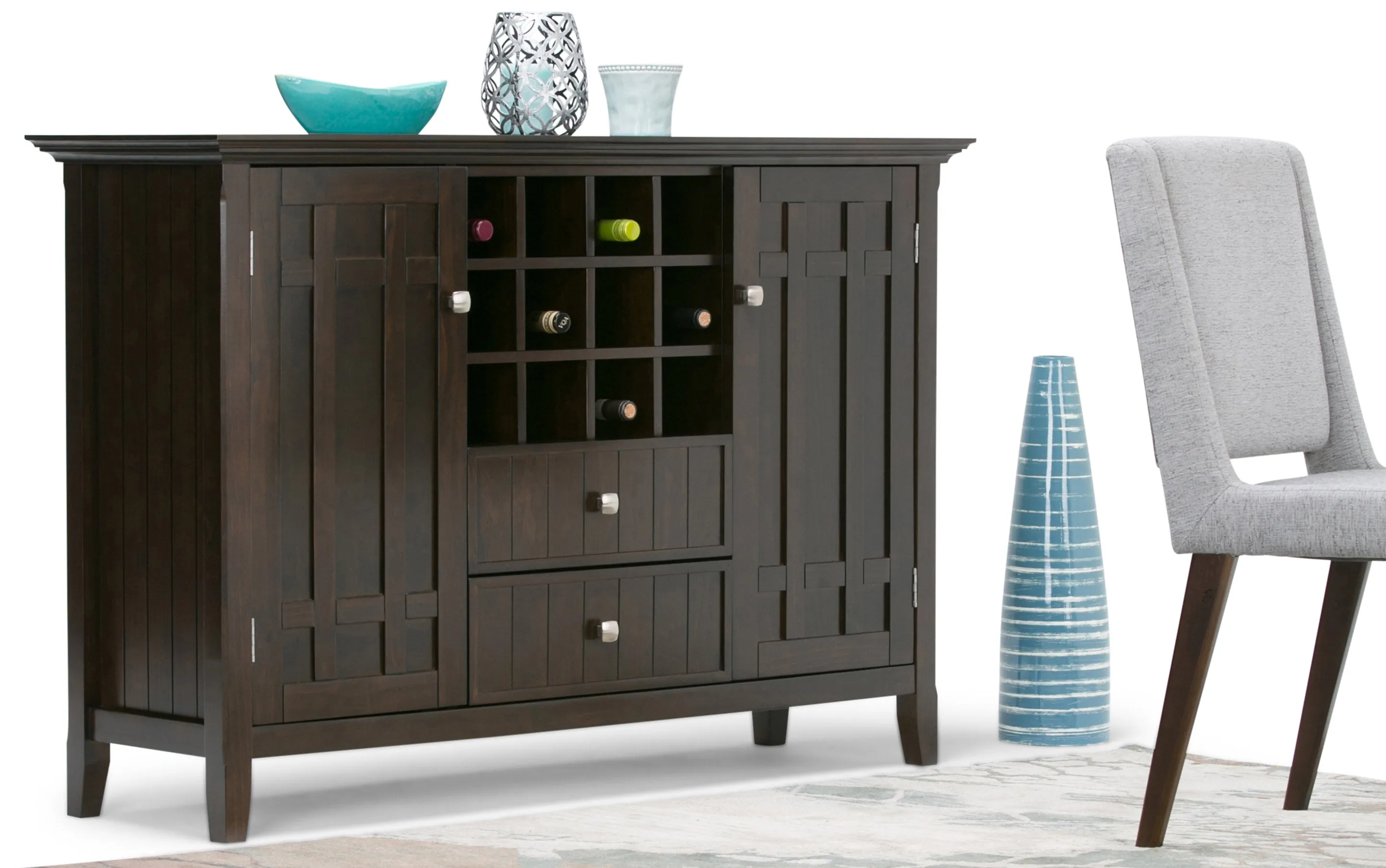 Bedford Sideboard Buffet and Wine Rack