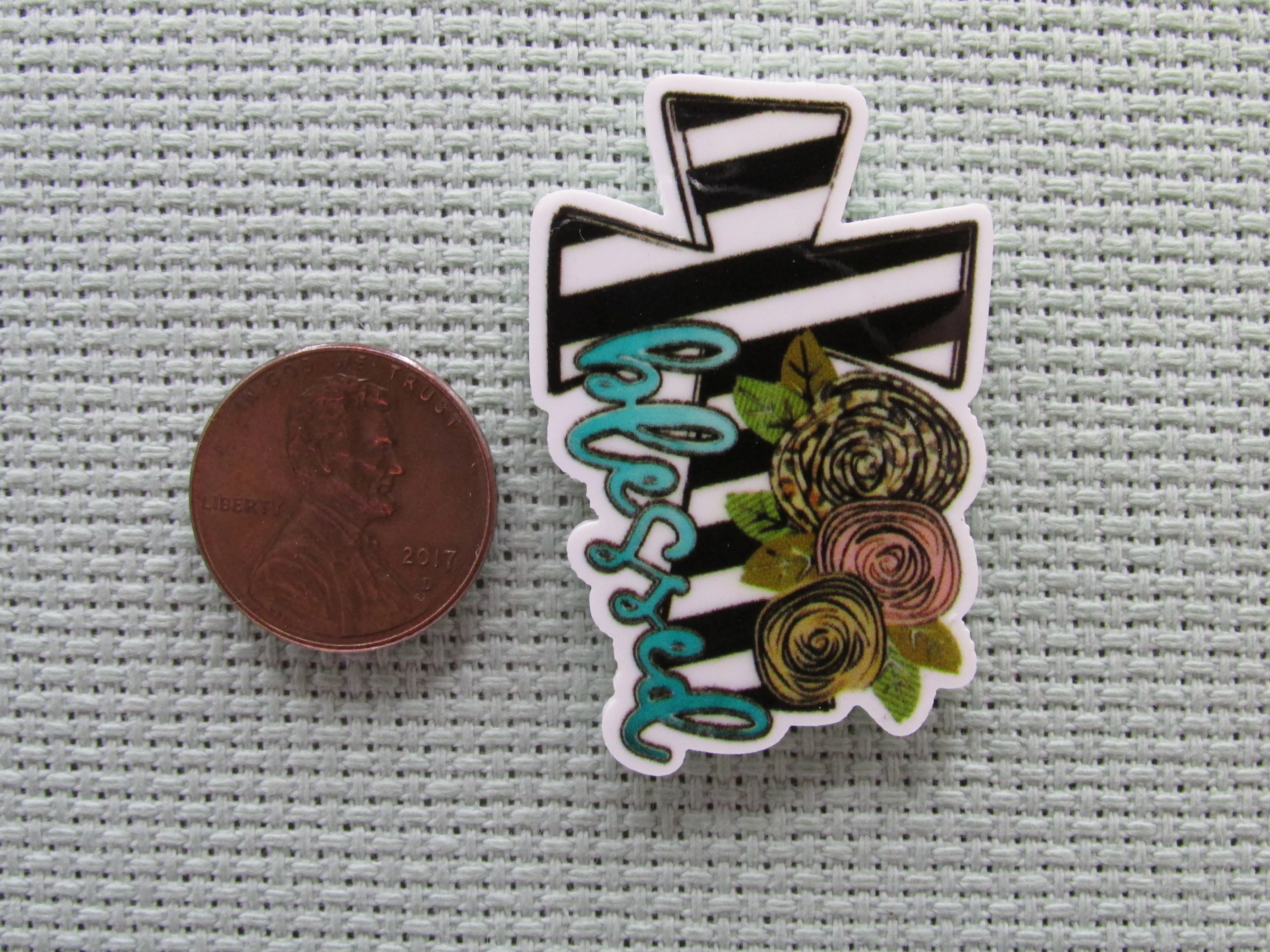 Blessed Cross Needle Minder, Cover Minder, Magnet LAST ONE!