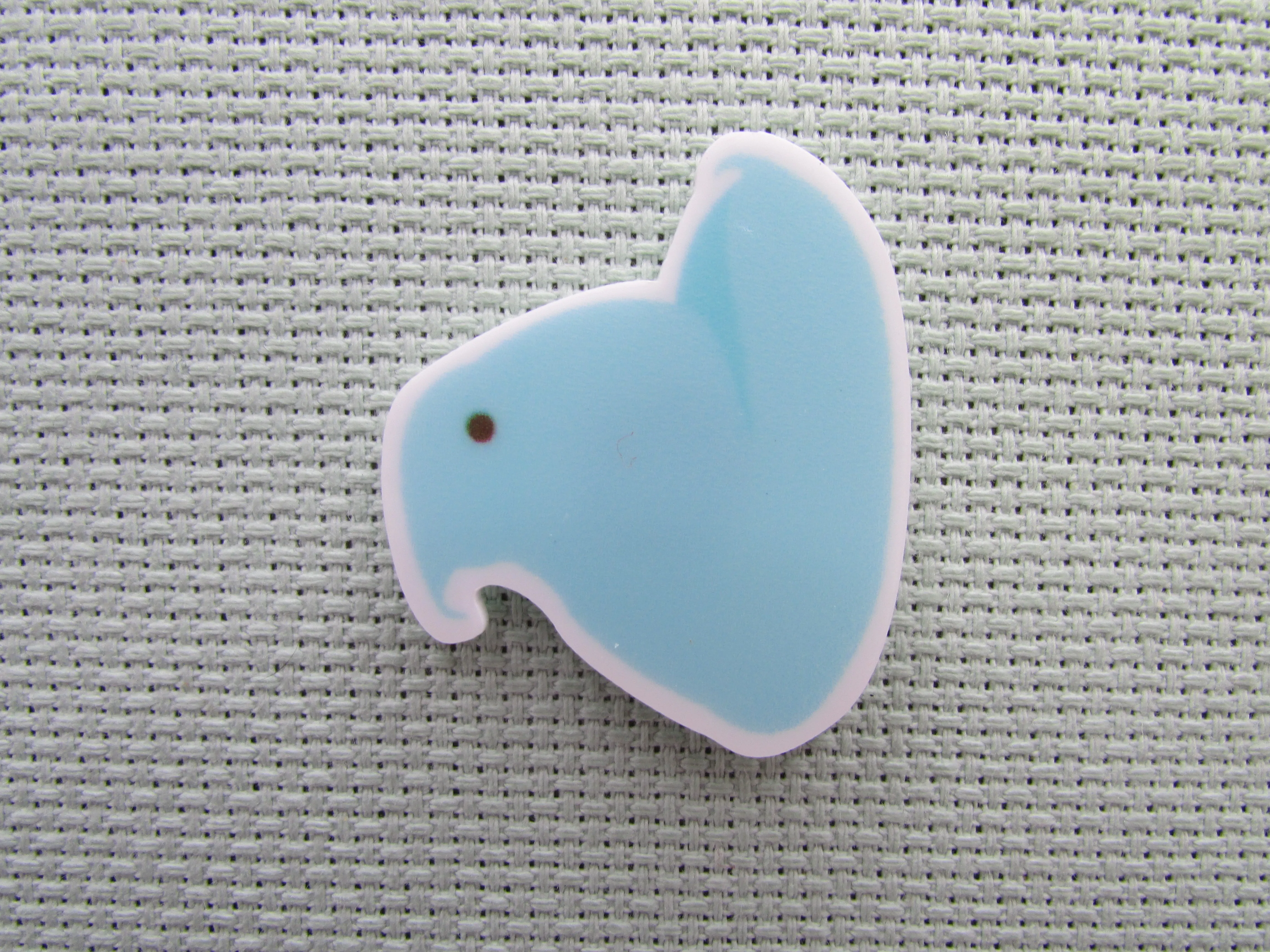 Blue Marshmallow Chick Needle Minder, Cover Minder, Magnet