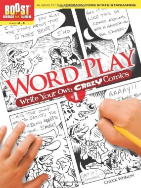 BOOST Word Play Book-Write Your Own Crazy Comics