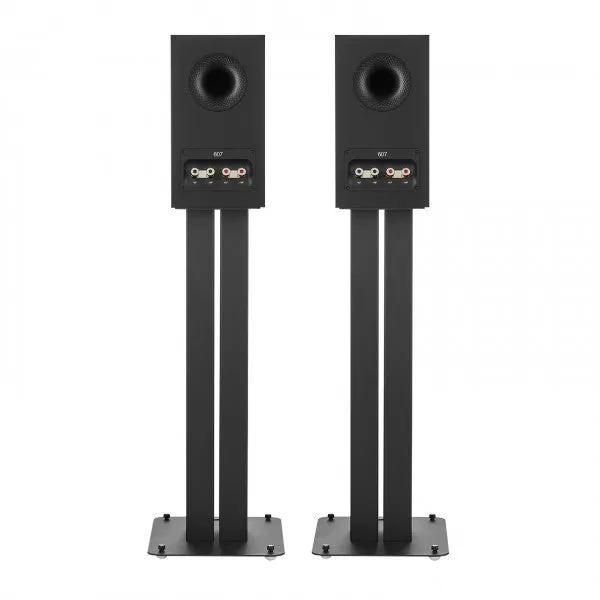 Bowers & Wilkins 607 S3 Bookshelf Speakers with FS-600 S3 Stands Black