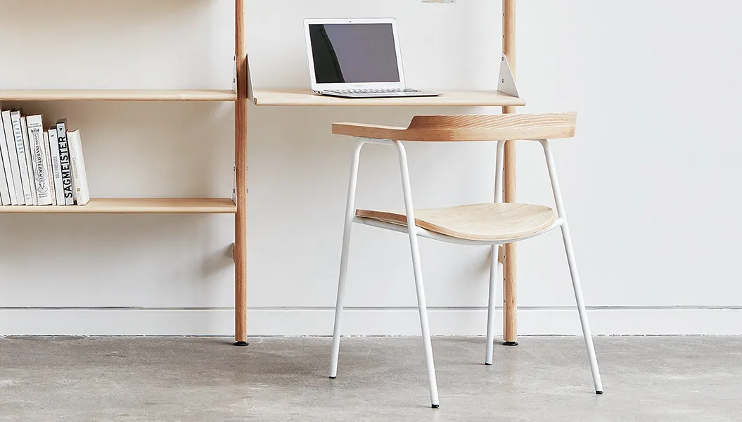 Branch-2 Shelving Unit with Desk