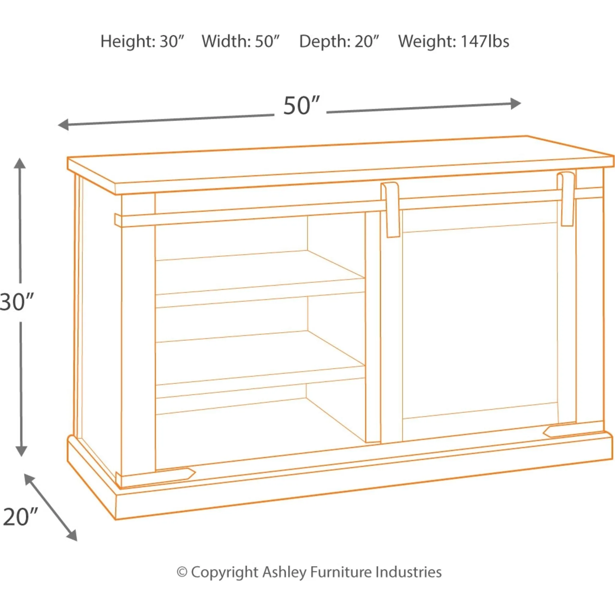 Budmore TV Stand