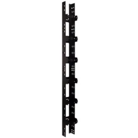 Cable Channel- Vertical Black 6.5ft