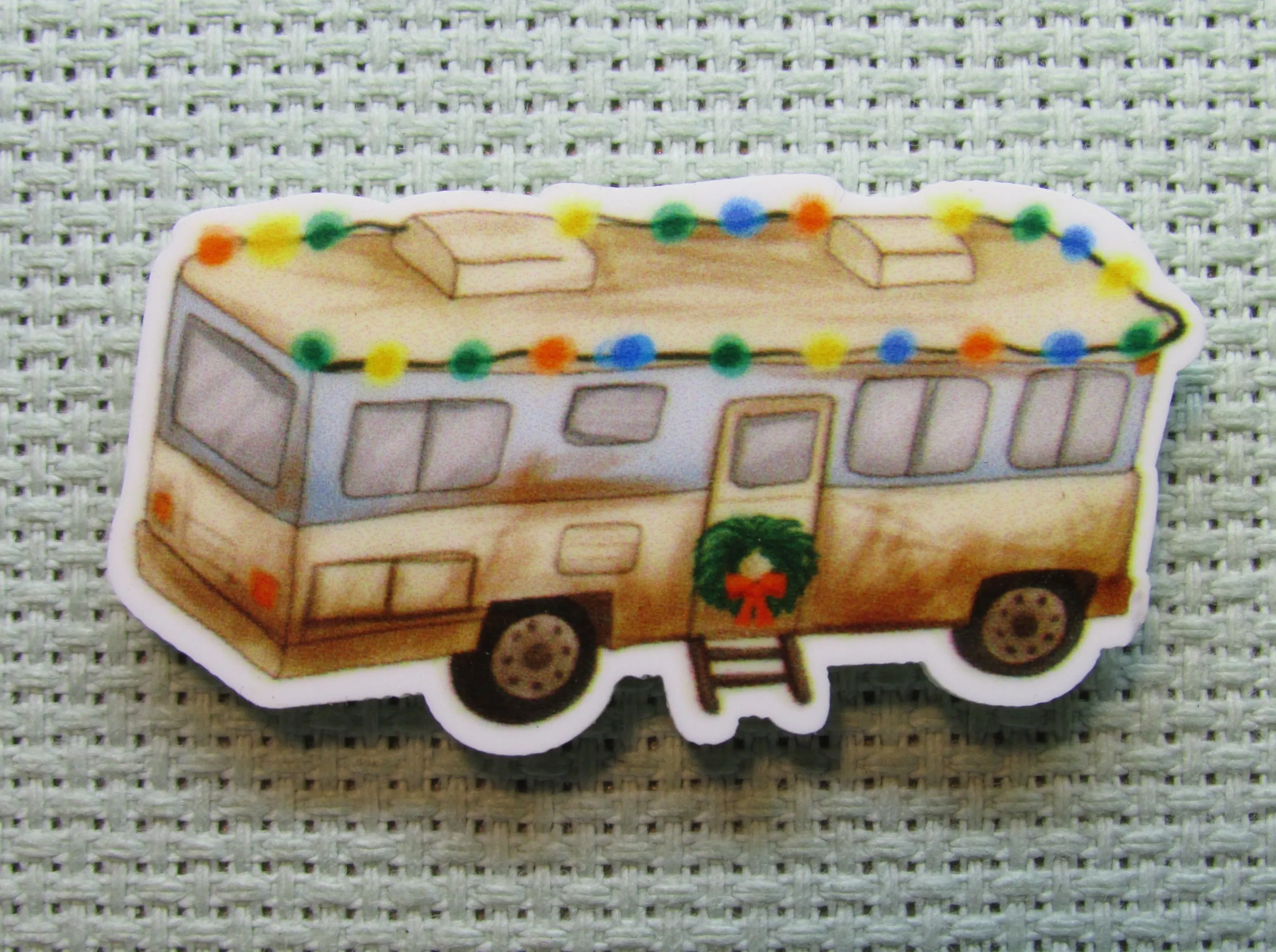 Christmas RV Needle Minder, Cover Minder, Magnet