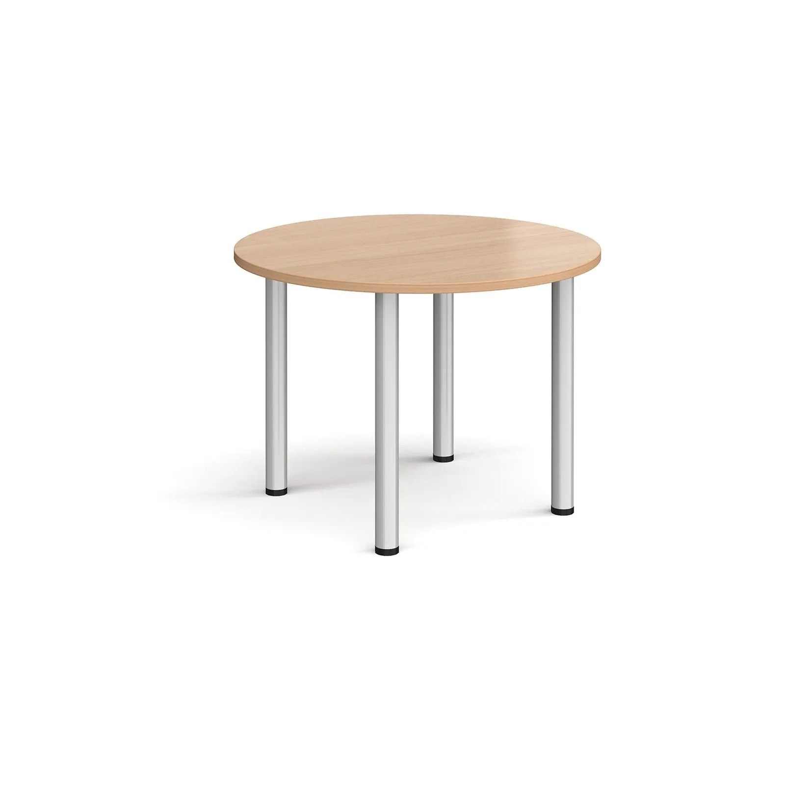 Circular leg meeting table