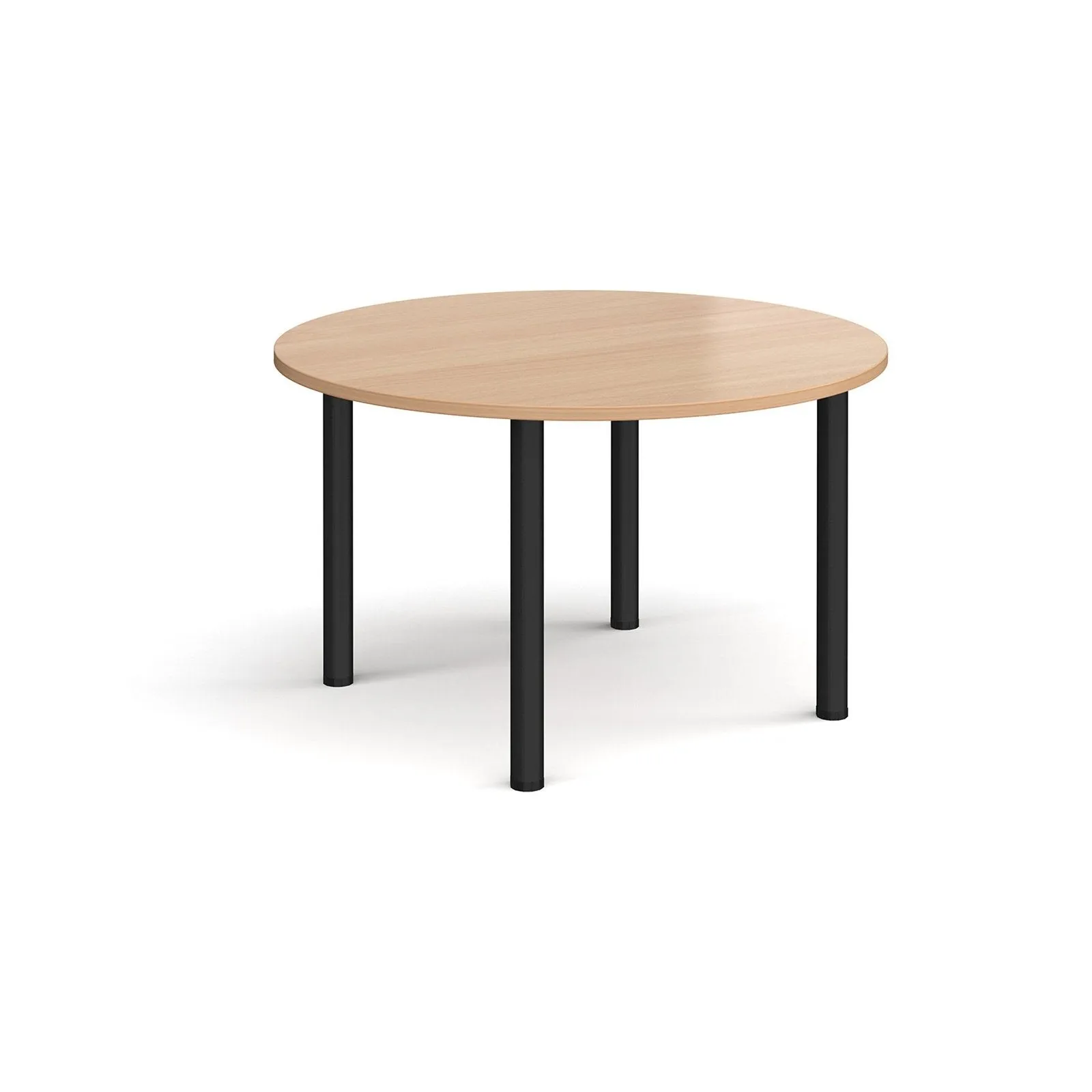 Circular leg meeting table