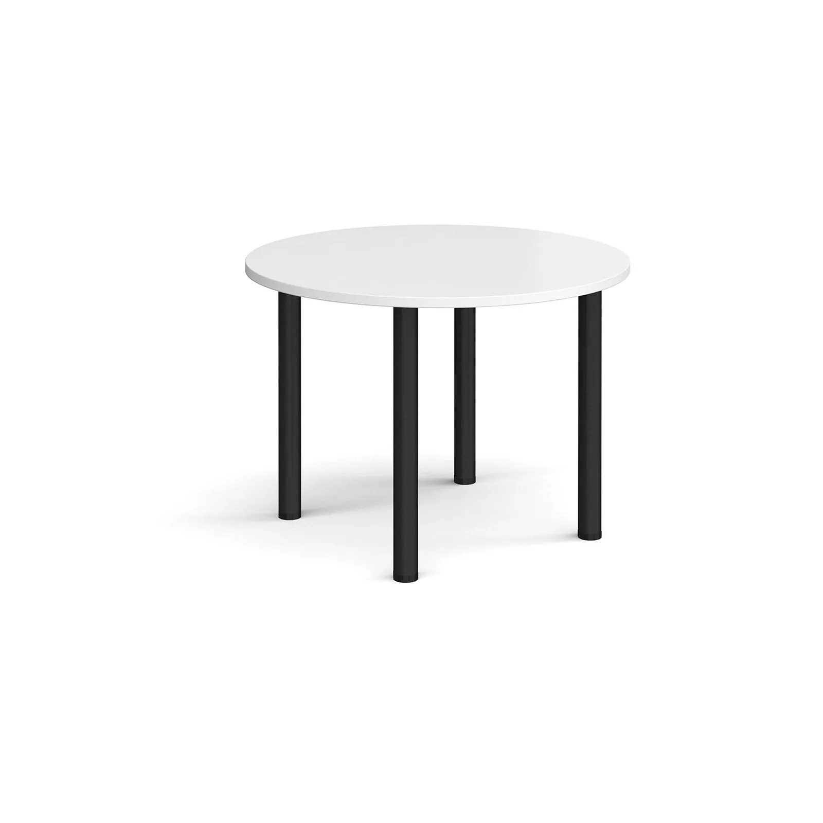 Circular leg meeting table