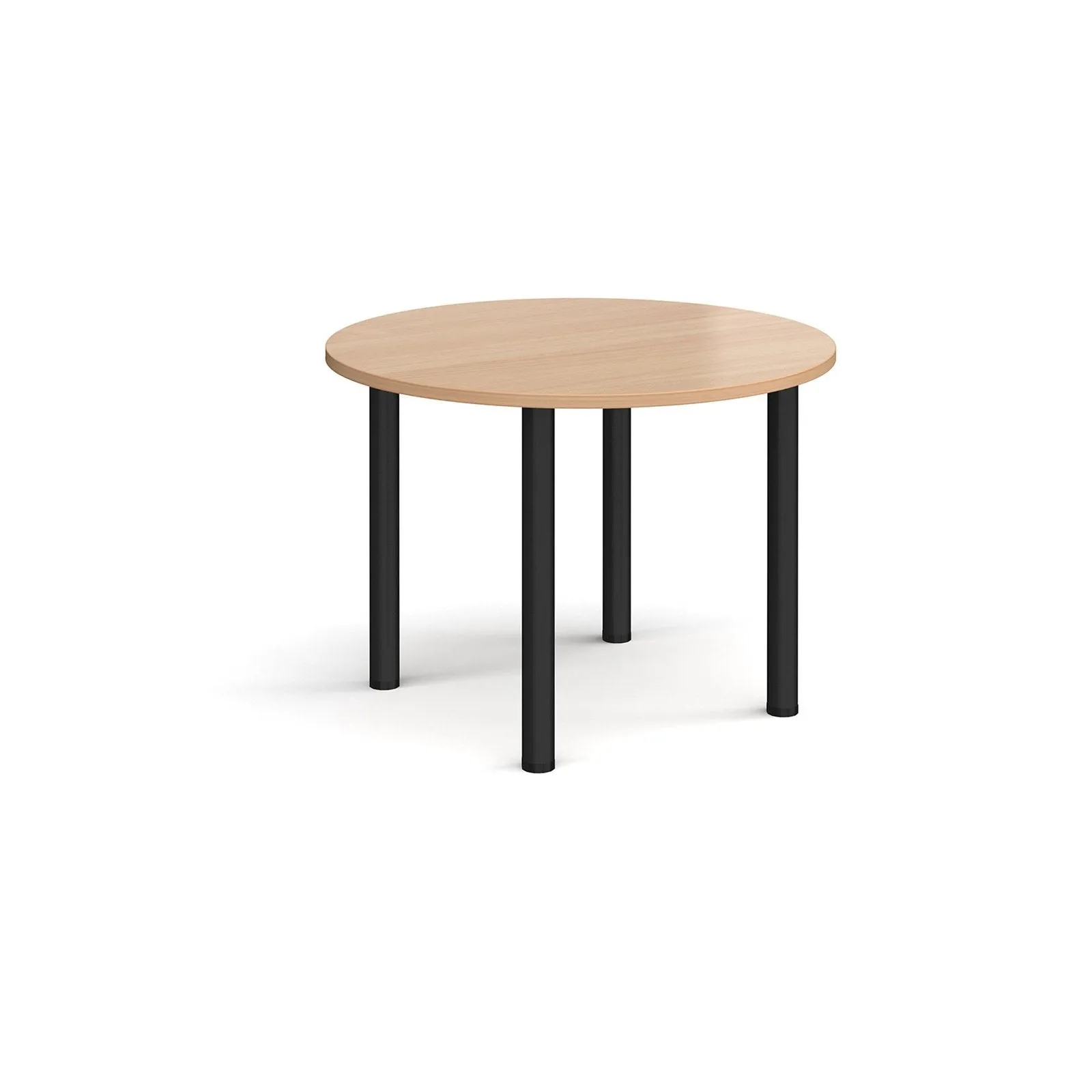 Circular leg meeting table