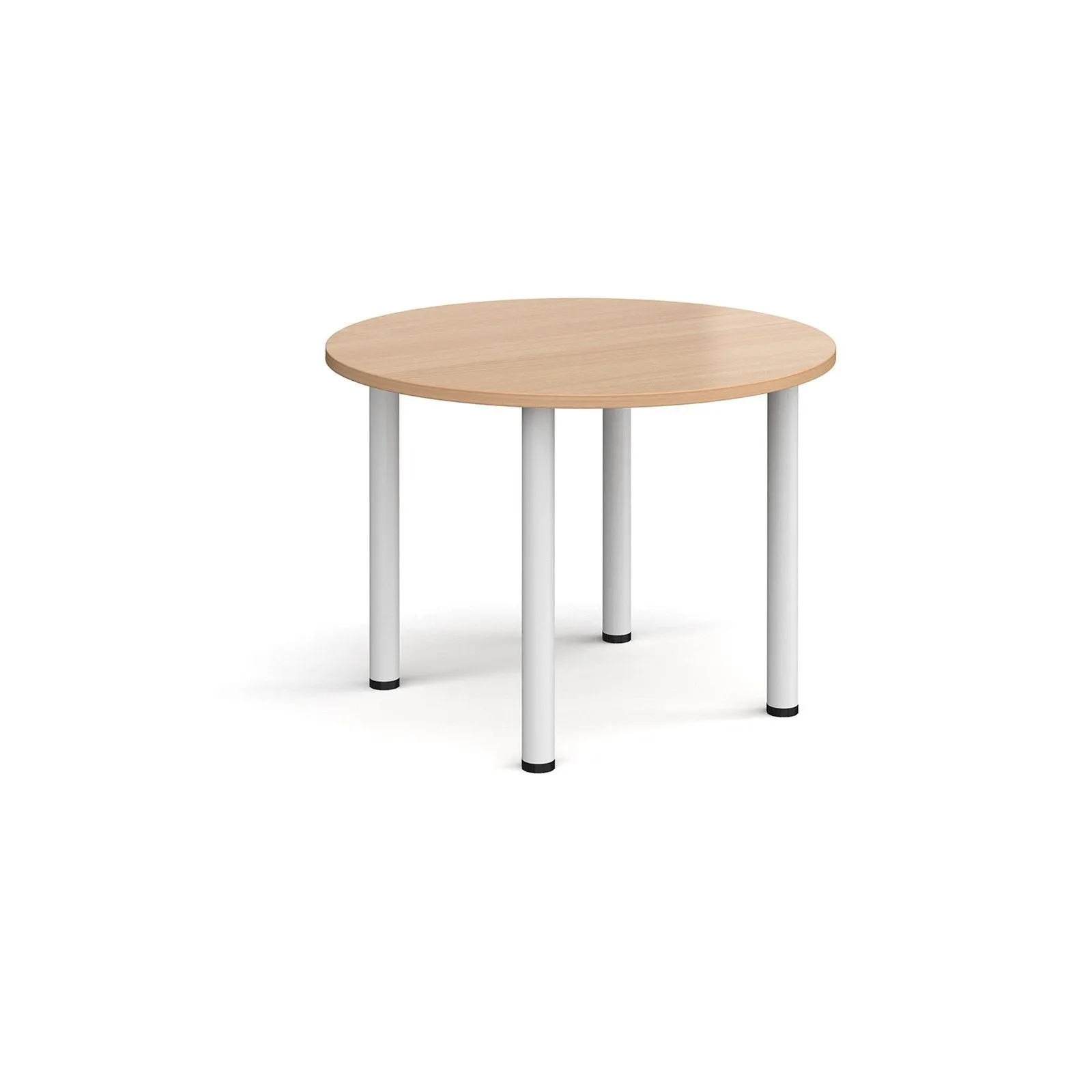 Circular leg meeting table