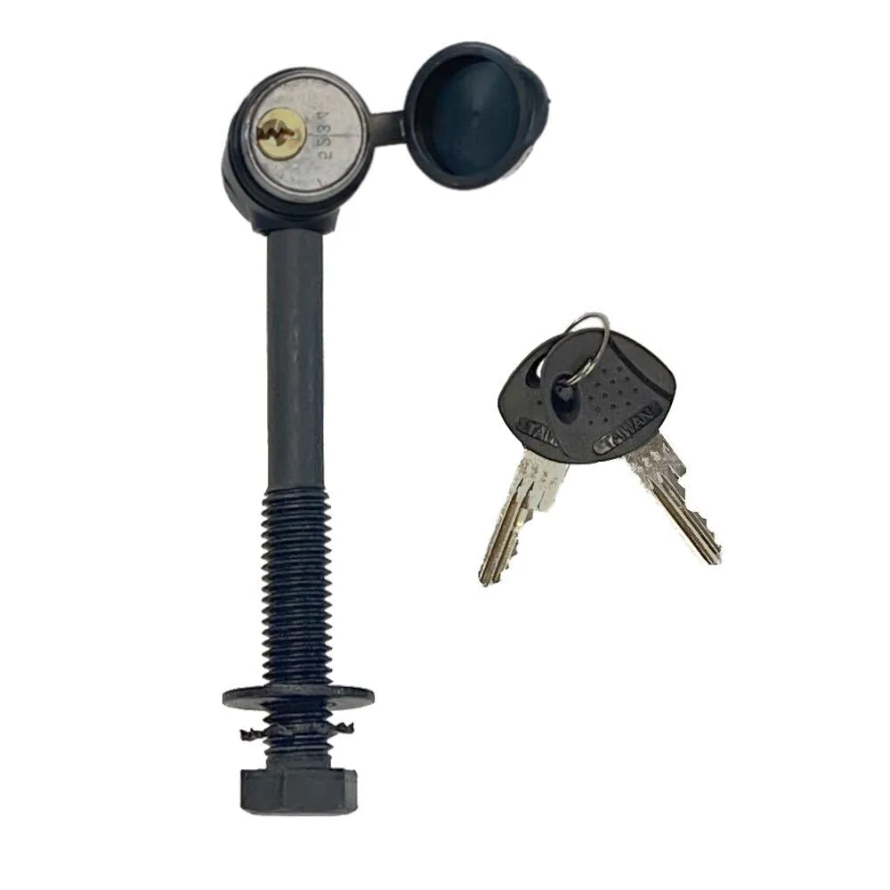 DELUXE LOCKING HITCH PIN WITH CABLE