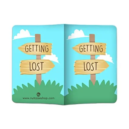 Designer Passport Cover - Getting Lost