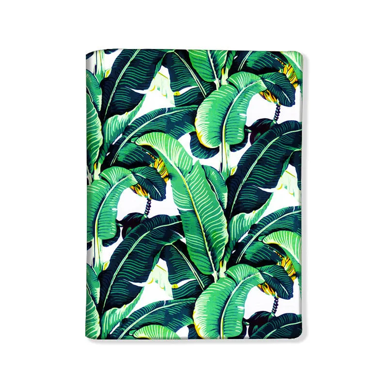 Designer Passport Cover - Leaves