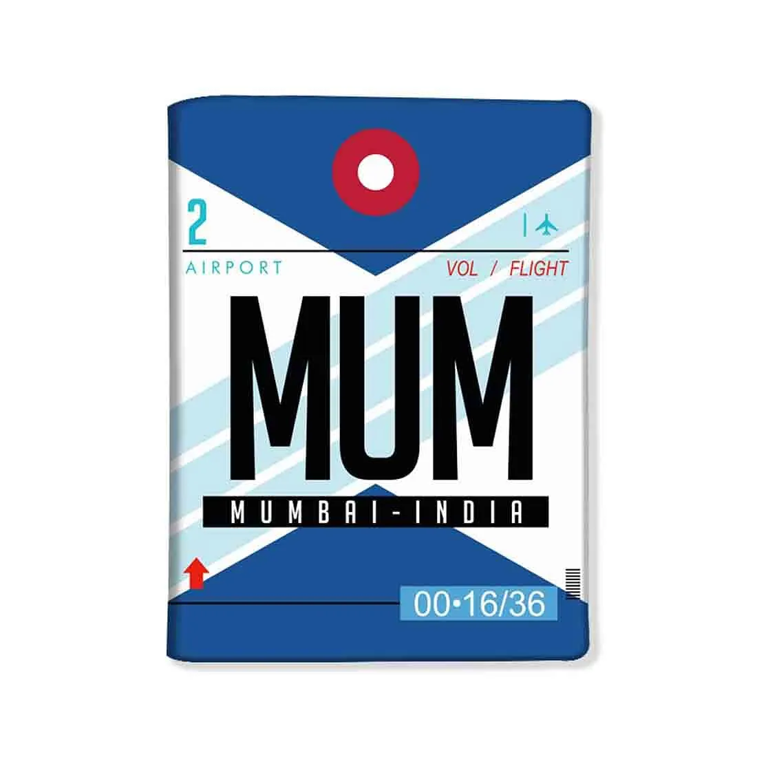 Designer Passport Cover - Mumbai City