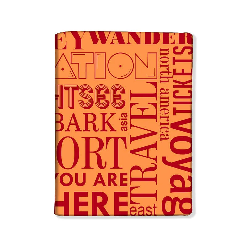 Designer Passport Cover - Travel Ation