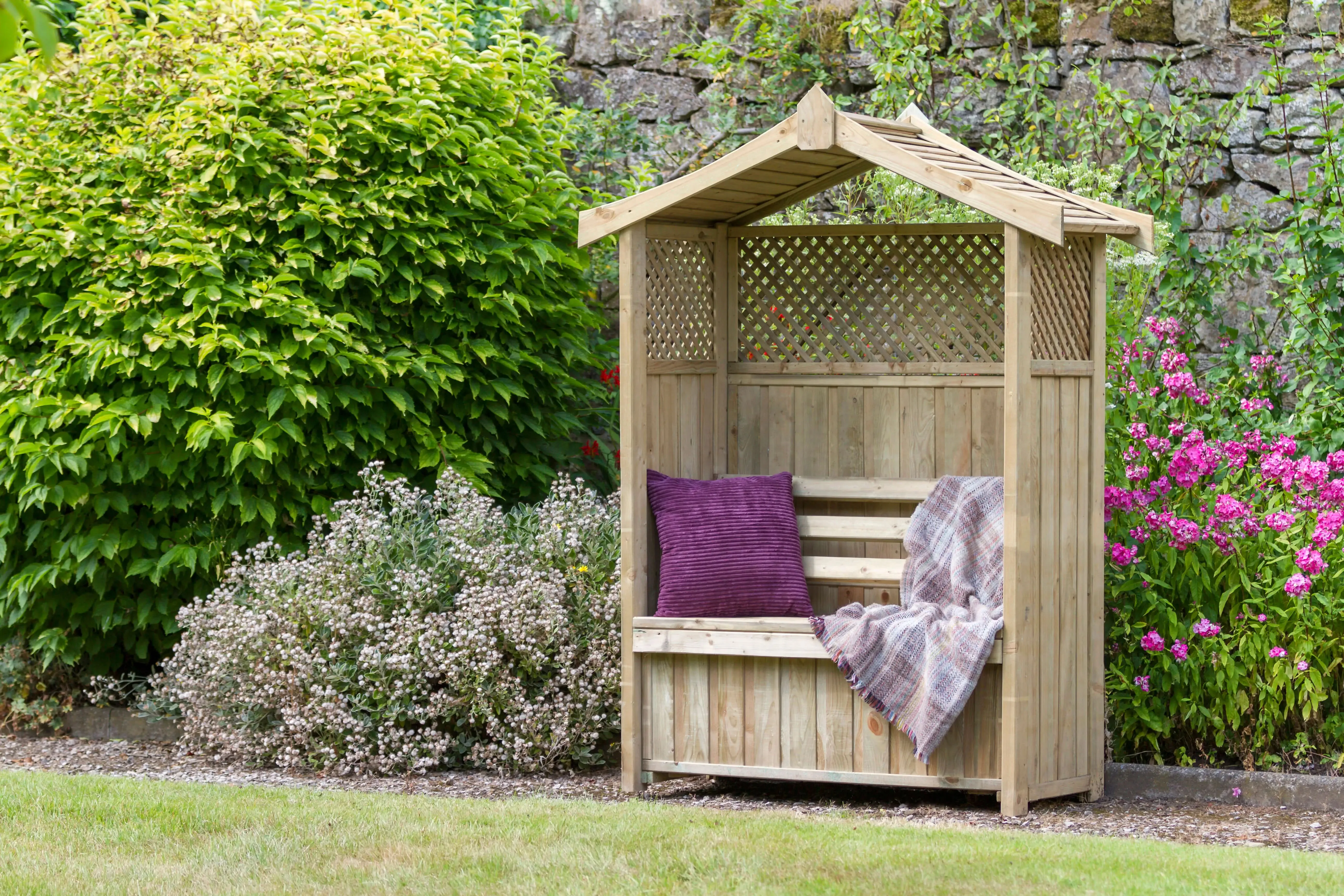 DORSET ARBOUR with STORAGE BOX