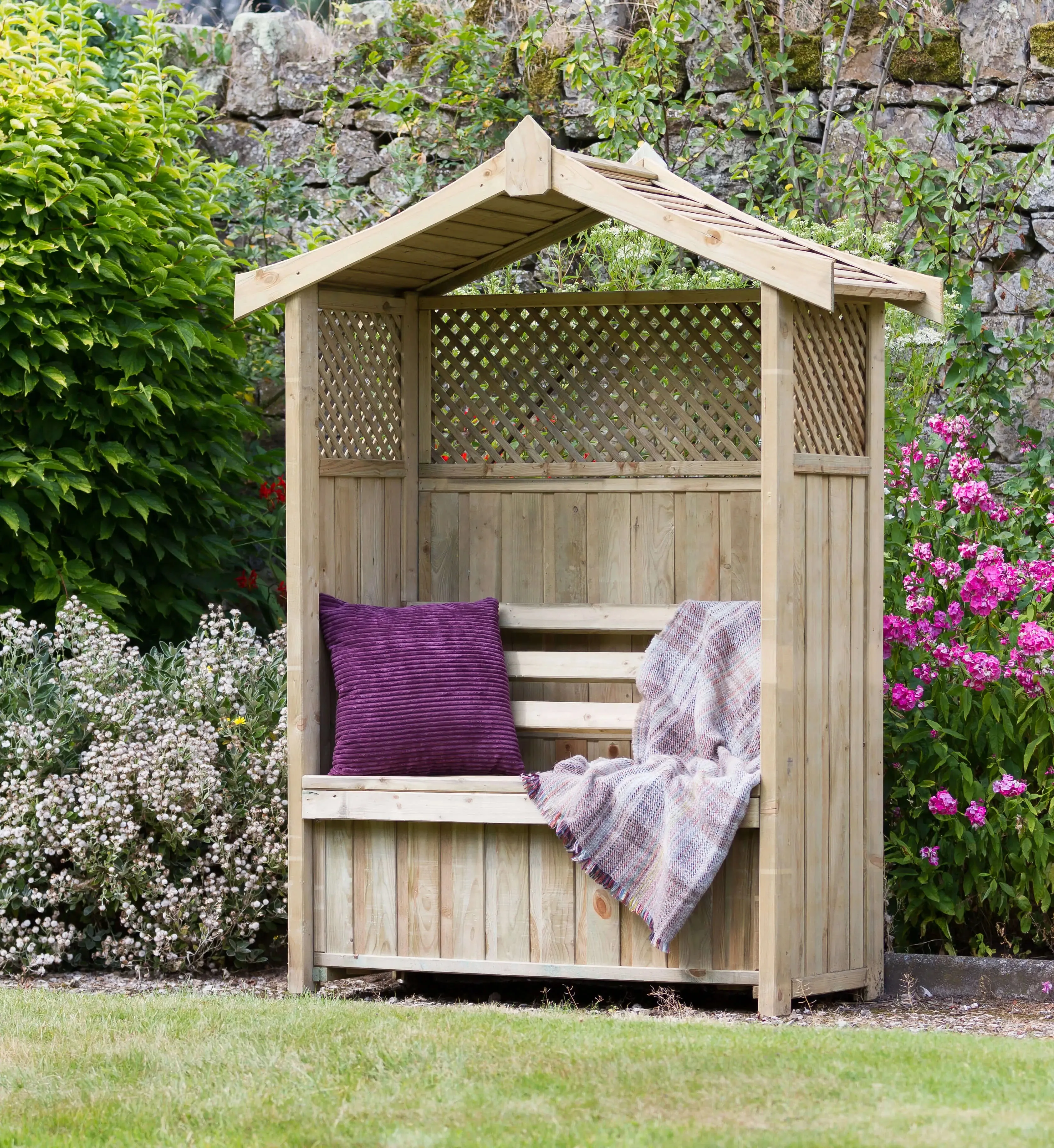 DORSET ARBOUR with STORAGE BOX