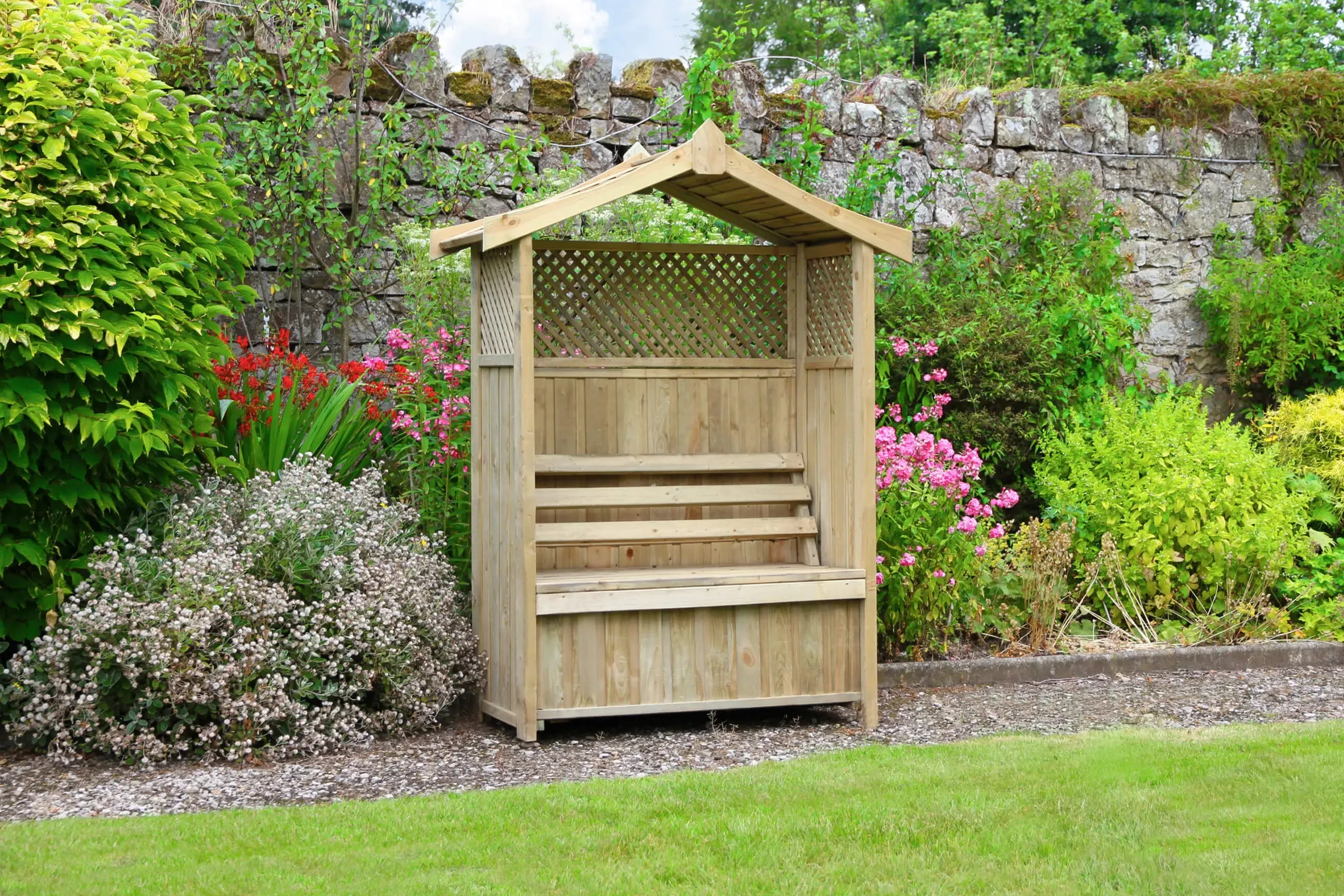 DORSET ARBOUR with STORAGE BOX