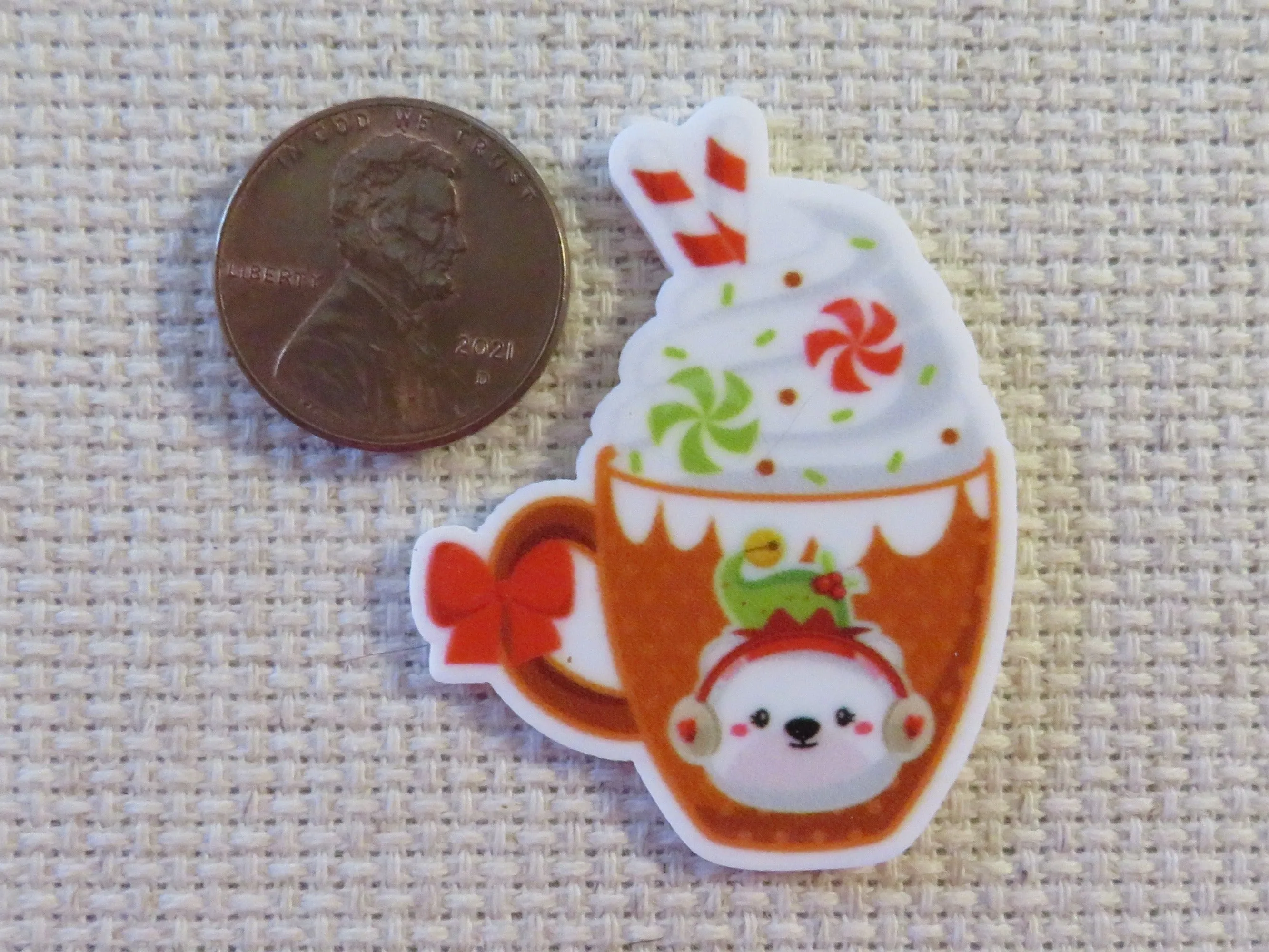 Elf Cocoa Needle Minder, Cover Minder, Magnet