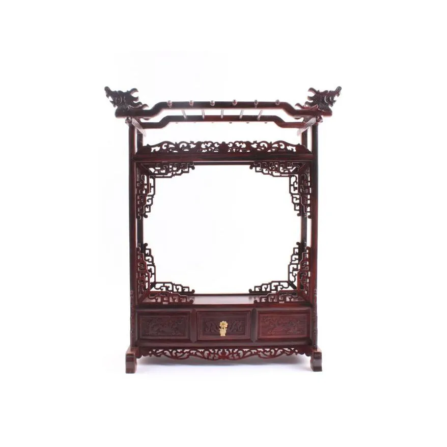 EMPEROR HUIZONG - Brush Hanger Rack and Signature Seal Drawer