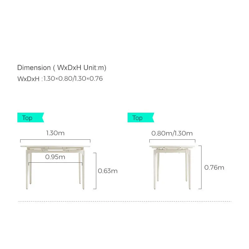 Ethan Sintered Stone Extendable Dining Table