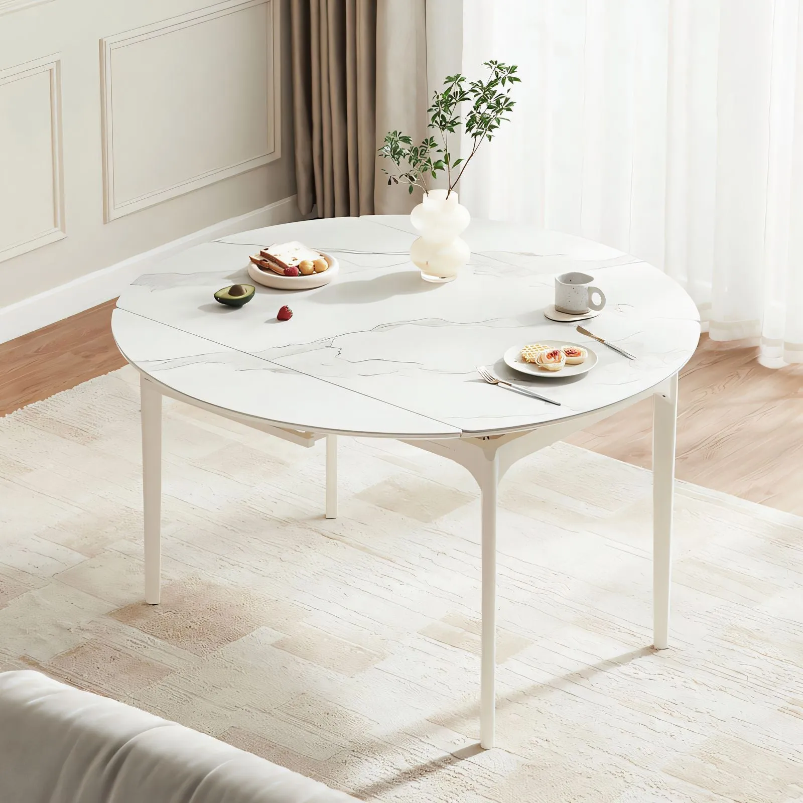 Ethan Sintered Stone Extendable Dining Table