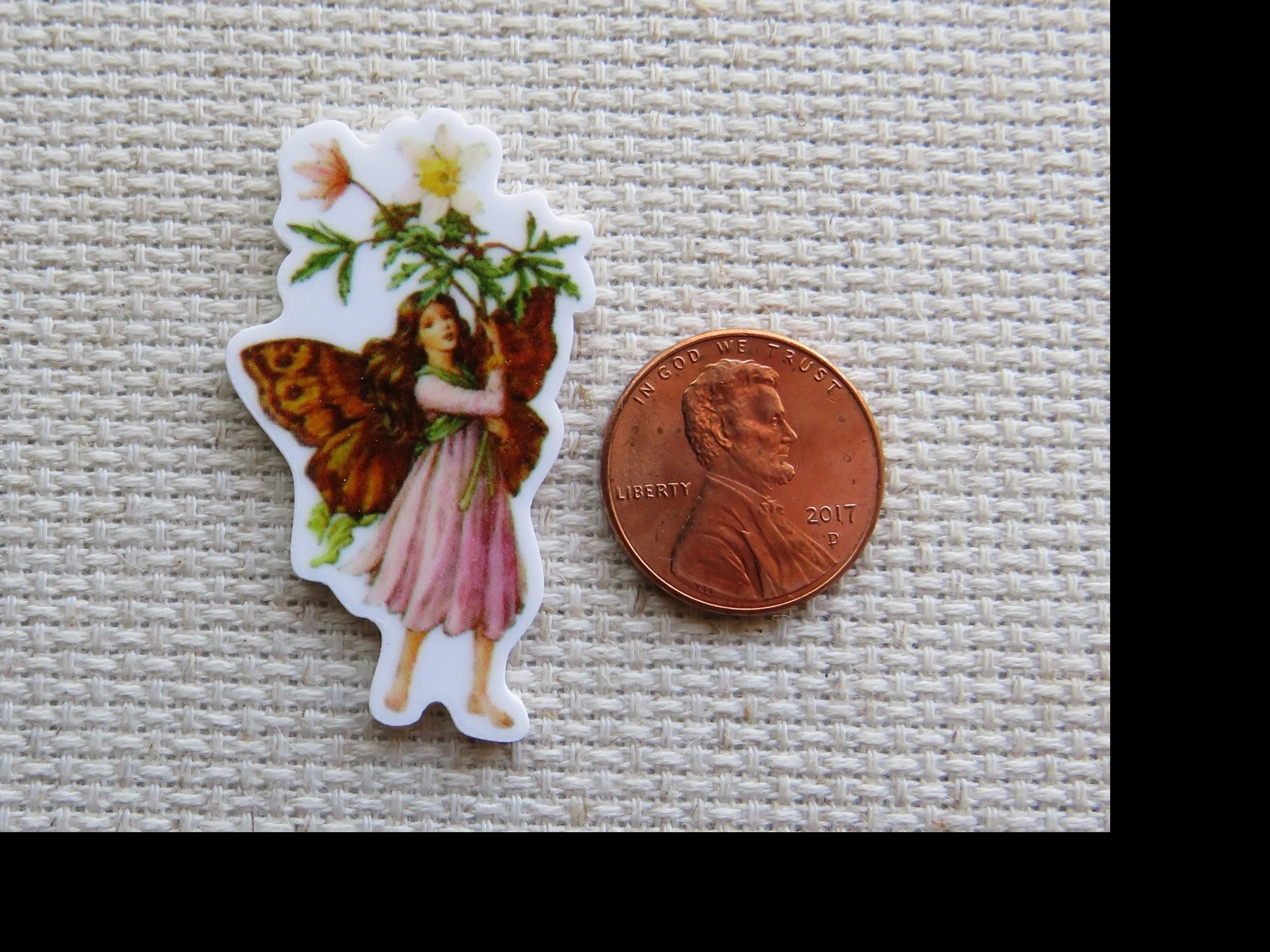 Flower Fairy Needle Minder, Cover Minder, Magnet