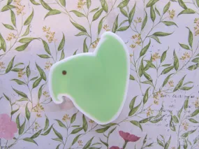 Green Marshmallow Chick Needle Minder, Cover Minder, Magnet