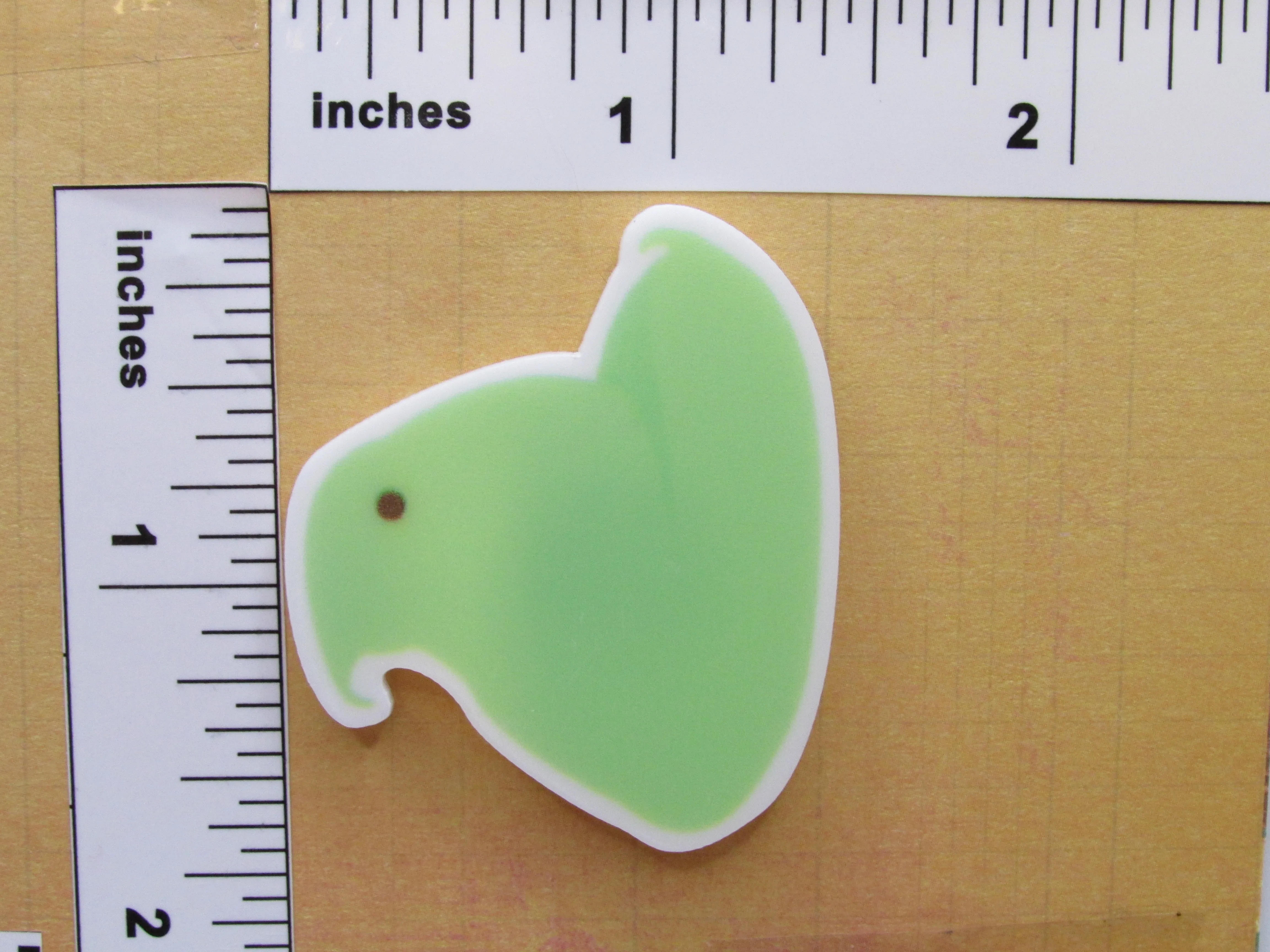 Green Marshmallow Chick Needle Minder, Cover Minder, Magnet