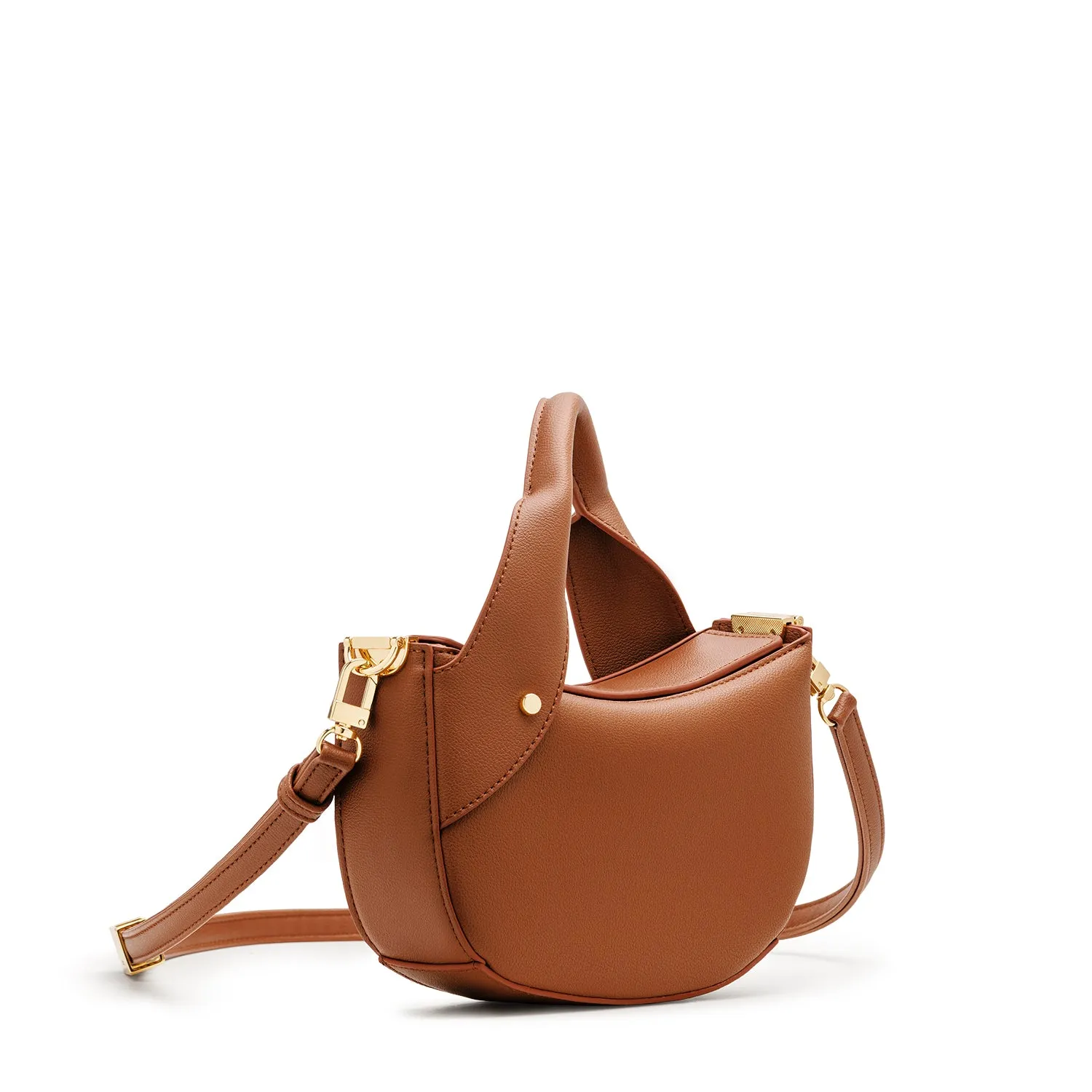 Hala Moon Bag - Brown