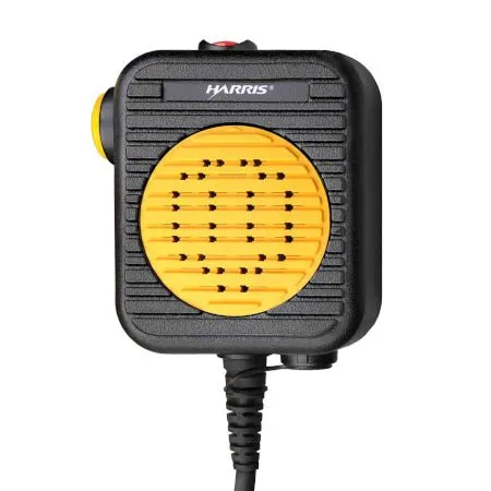 Harris Hi-visibility Speaker Mic, EV-AE4C for XG-15P/25P/75P and XL-45P/95P Radios