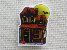 Haunted House Needle Minder, Cover Minder, Magnet