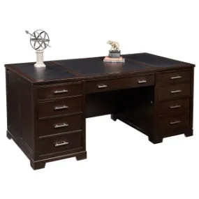 Hekman Mocha Executive Desk 7-9180