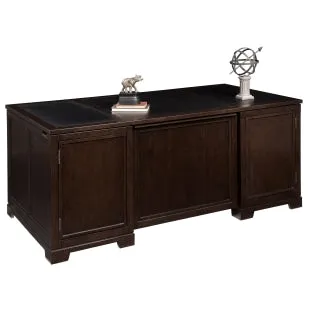 Hekman Mocha Executive Desk 7-9180