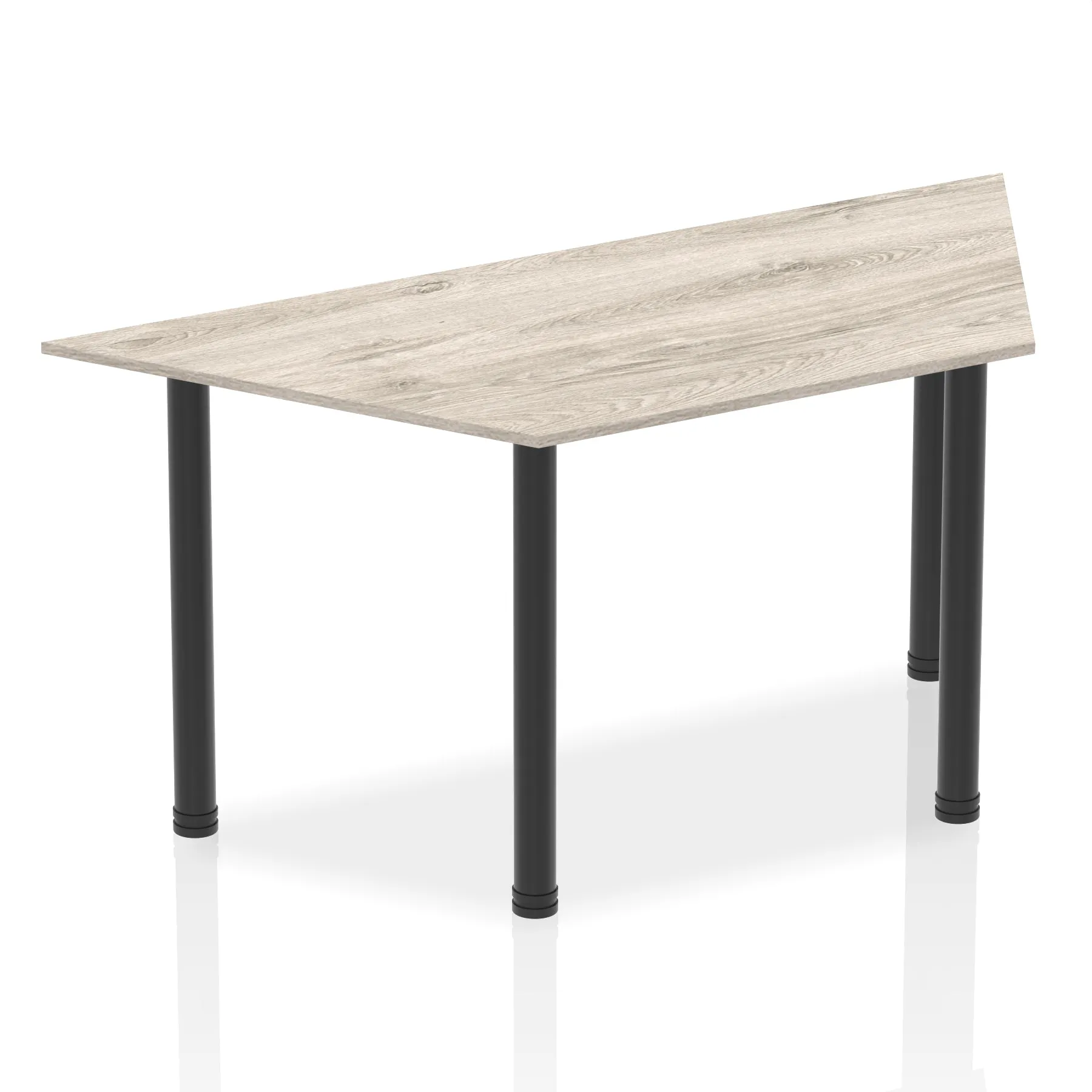 Impulse Trapezium Table With Post Leg