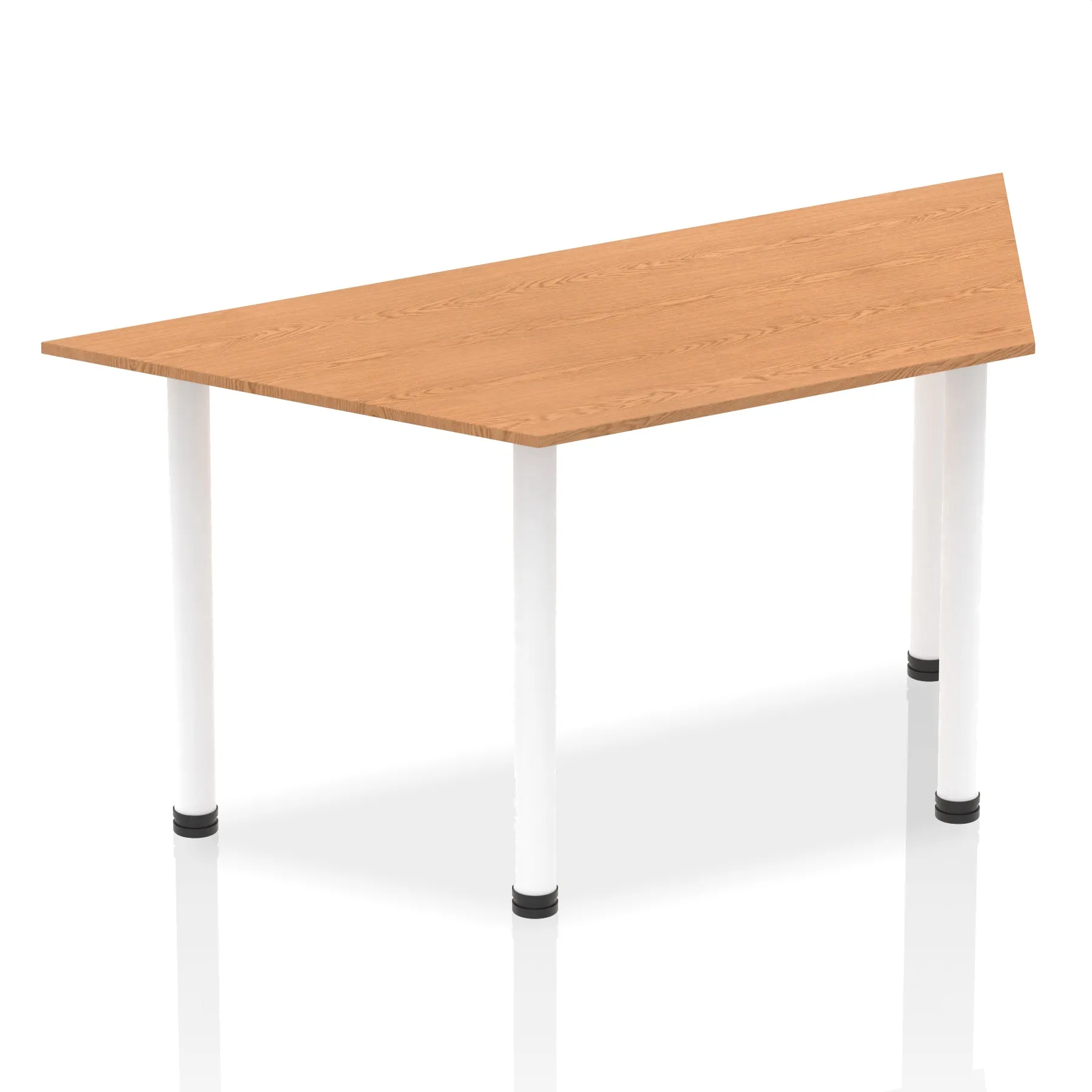 Impulse Trapezium Table With Post Leg